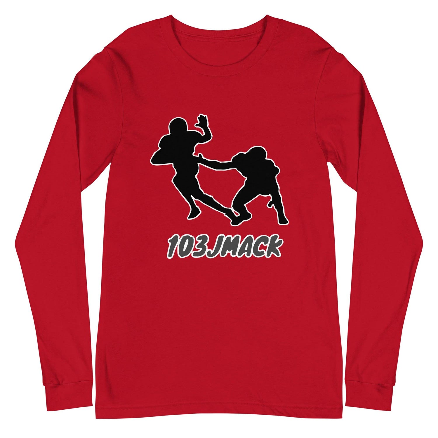 Jaylin Mack "Essential" Long Sleeve Tee - Fan Arch