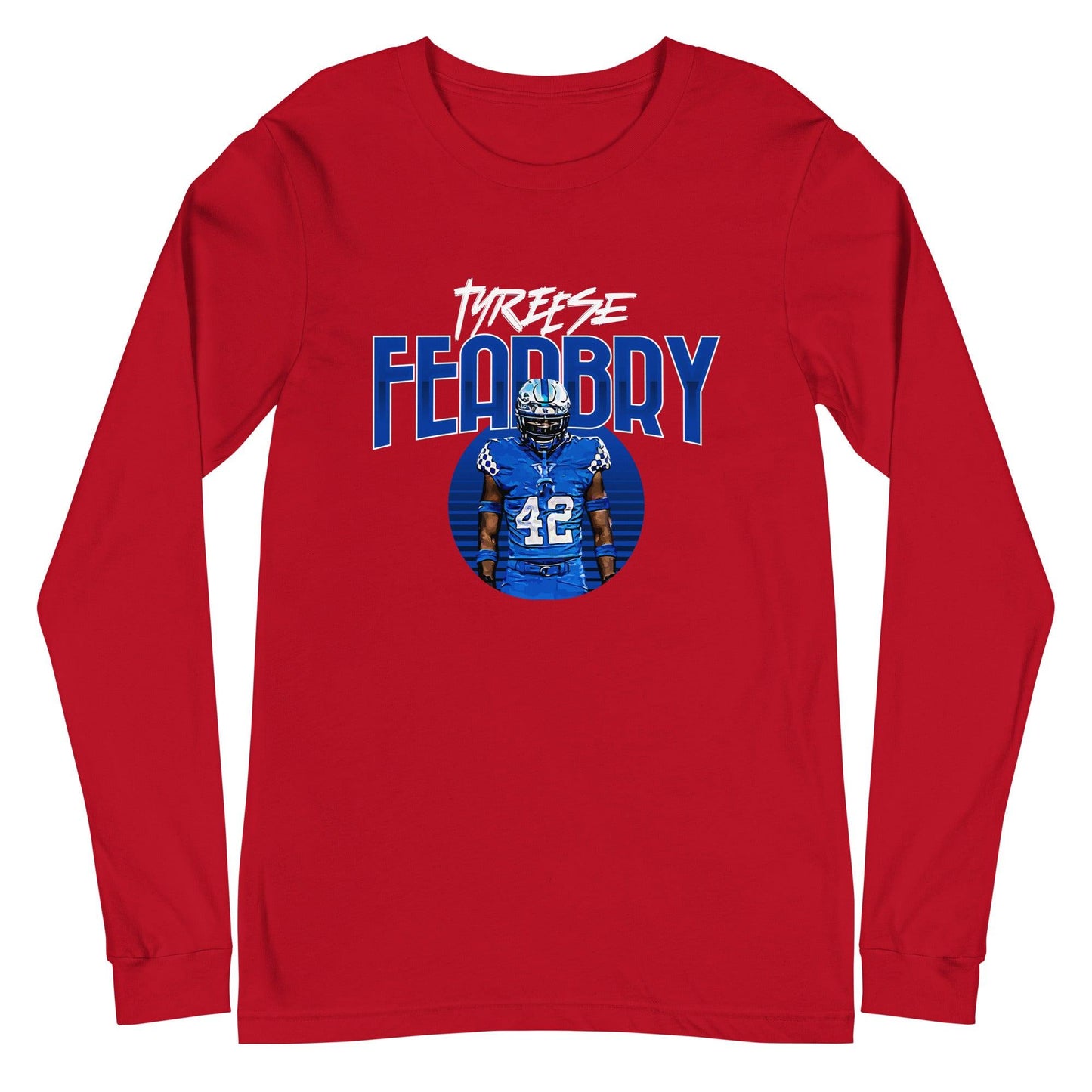 Tyreese Fearbry "Gameday" Long Sleeve Tee - Fan Arch