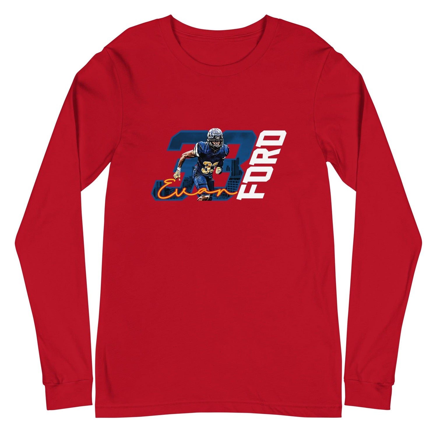 Evan Ford "Gameday" Long Sleeve Tee - Fan Arch