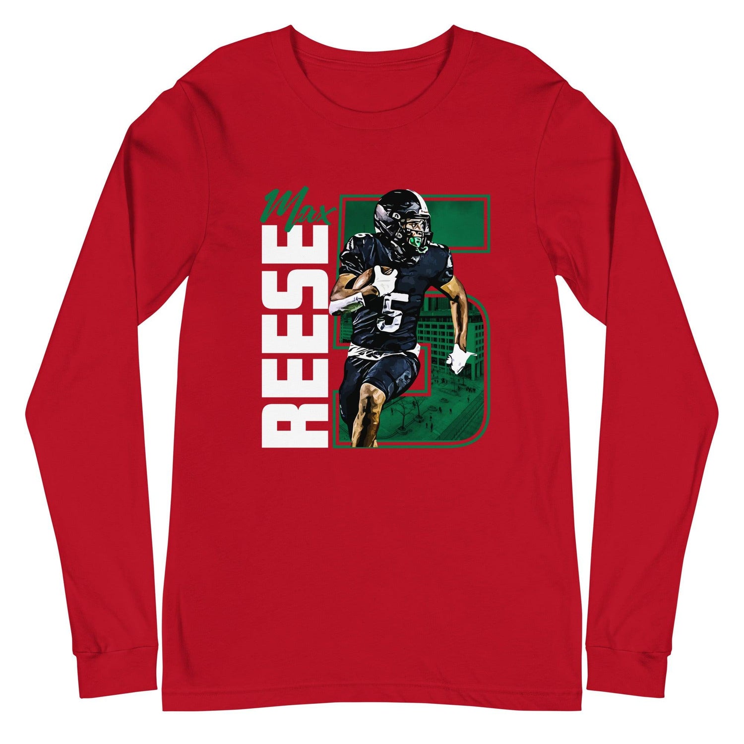 Max Reese "Gameday" Long Sleeve Tee - Fan Arch