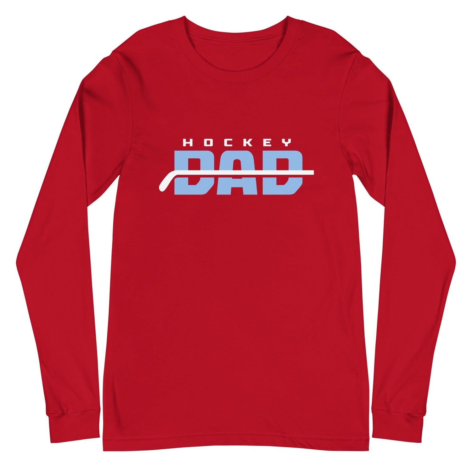 Hockey Dad Long Sleeve Tee - Fan Arch