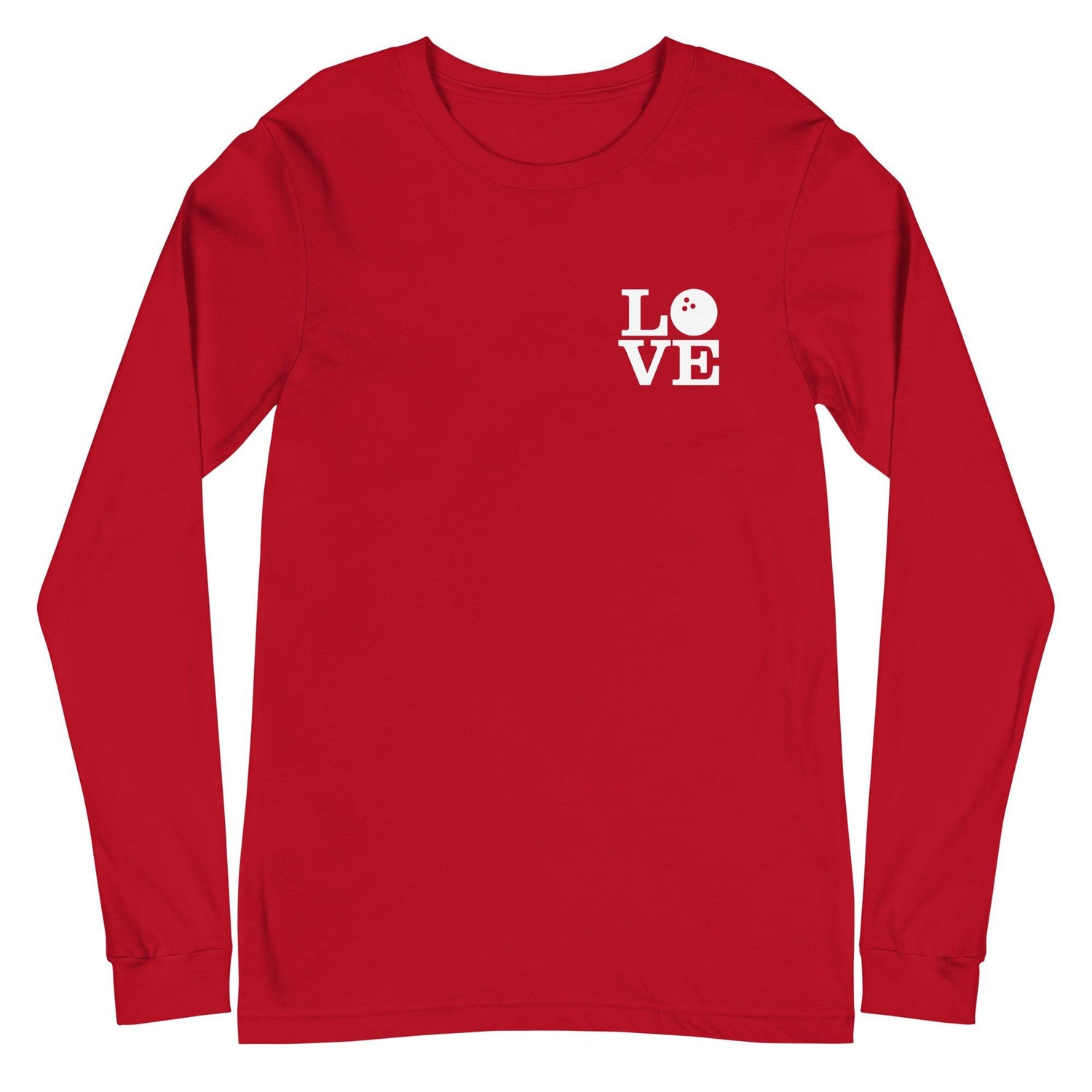 Love Bowling Long Sleeve Tee - Fan Arch