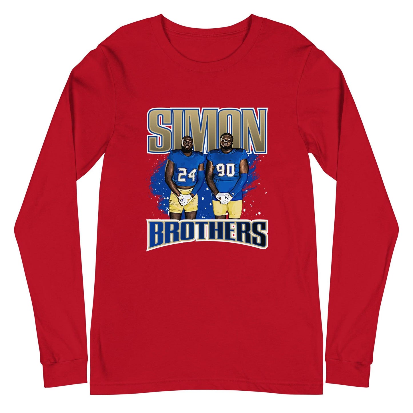 Julien Simon "Simon Brothers" Long Sleeve Tee - Fan Arch