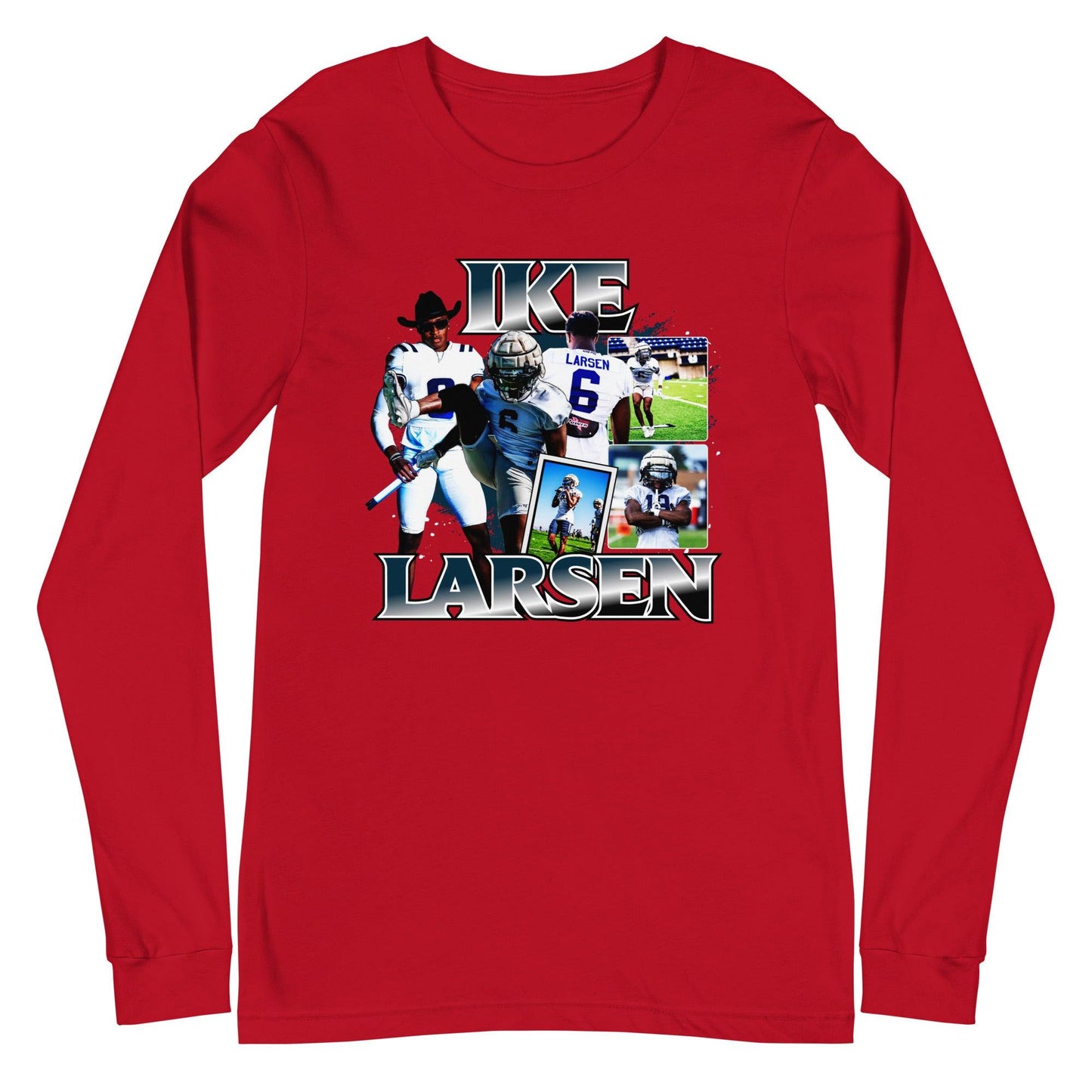 Ike Larsen "Vintage" Long Sleeve Tee - Fan Arch