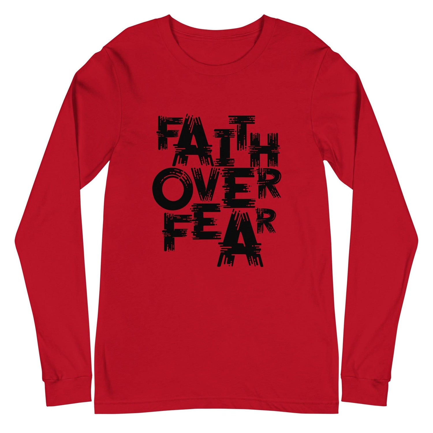 Diondre Borel "Faith Over Fear" Long Sleeve Tee - Fan Arch