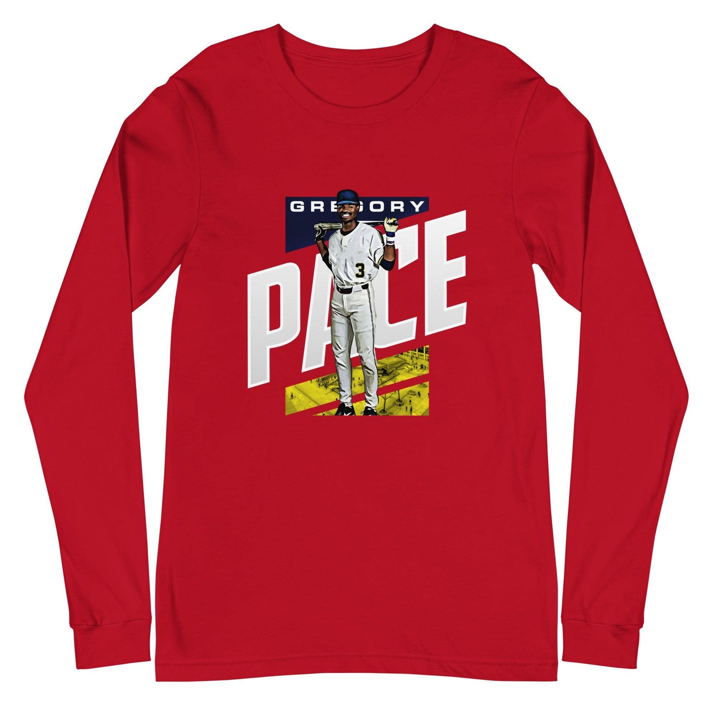 Gregory Pace "Gameday" Long Sleeve Tee - Fan Arch