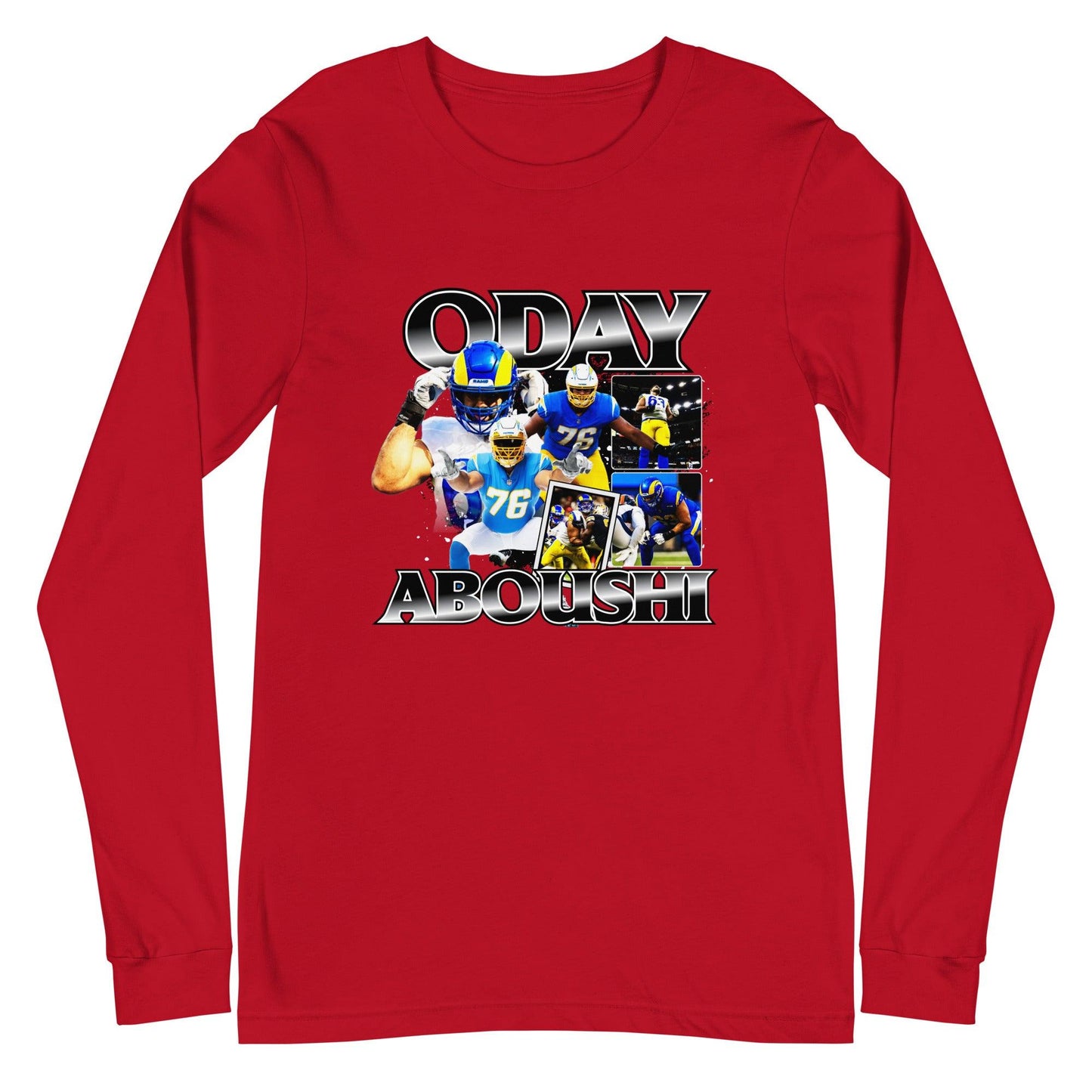 Oday Aboushi "Vintage" Long Sleeve Tee - Fan Arch