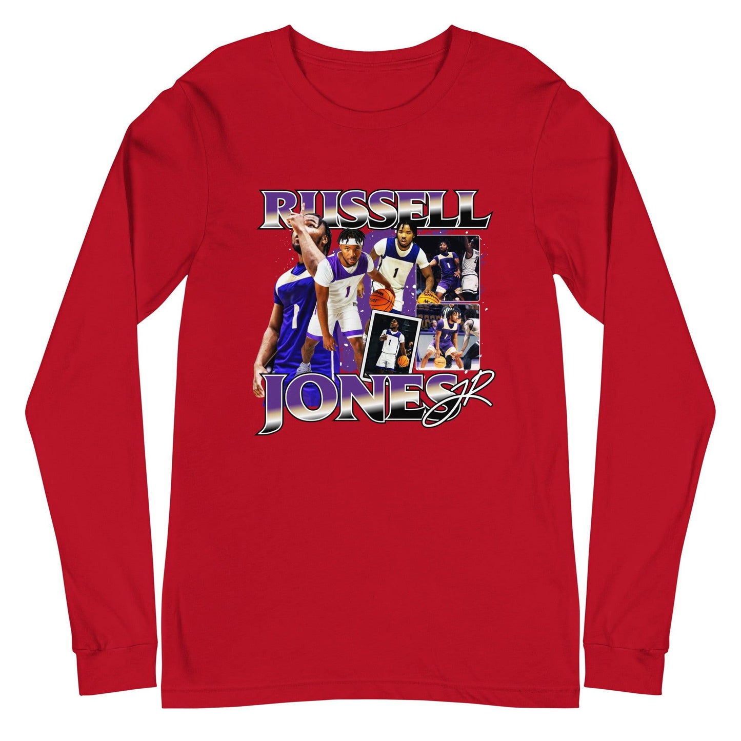 Russell Jones "Vintage" Long Sleeve Tee - Fan Arch