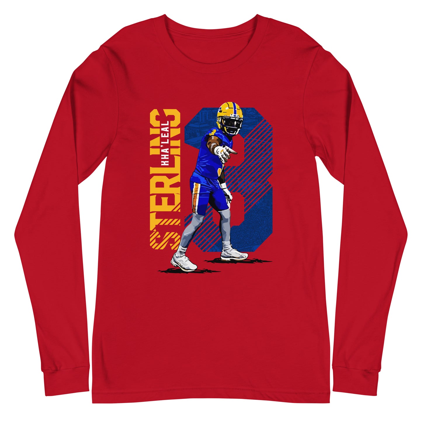 Khaleal Sterling " 3 " Long Sleeve Tee