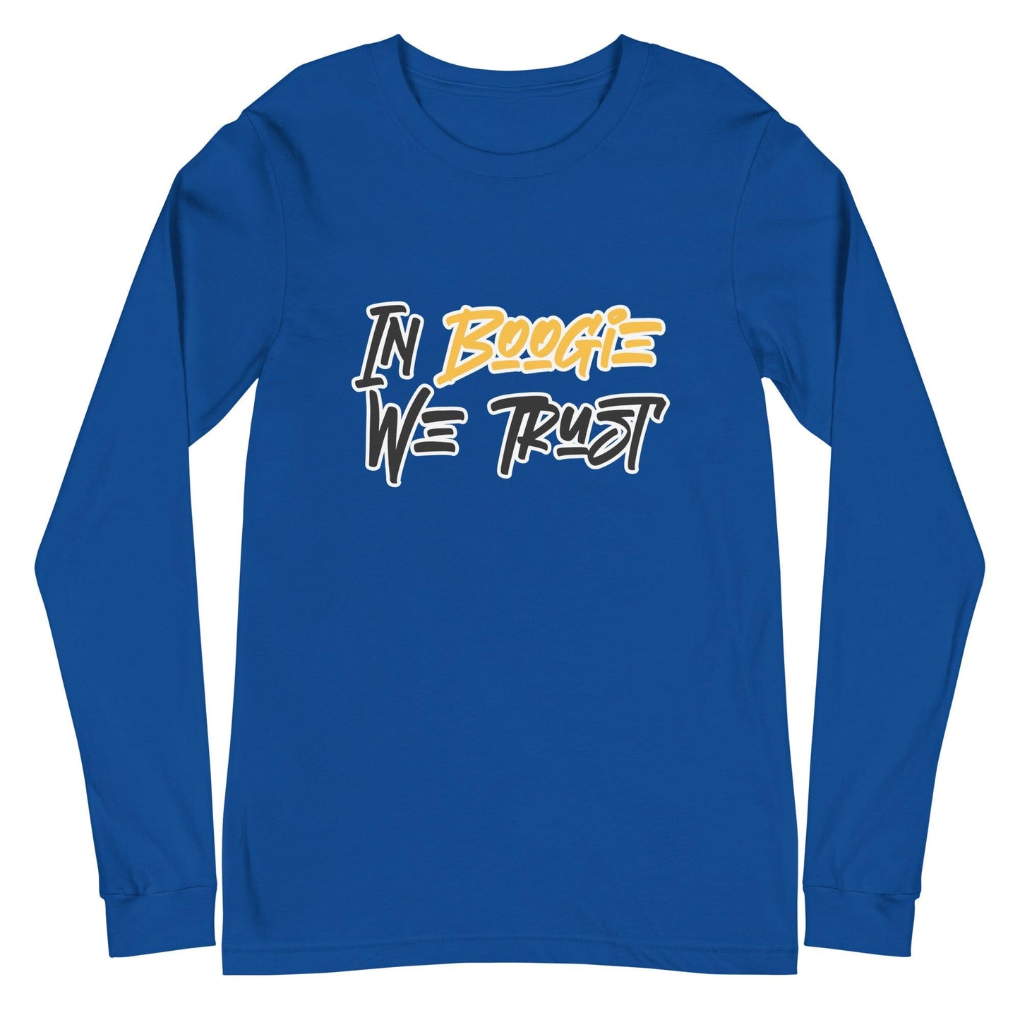 Boogie Roberts "We Trust" Long Sleeve Tee - Fan Arch