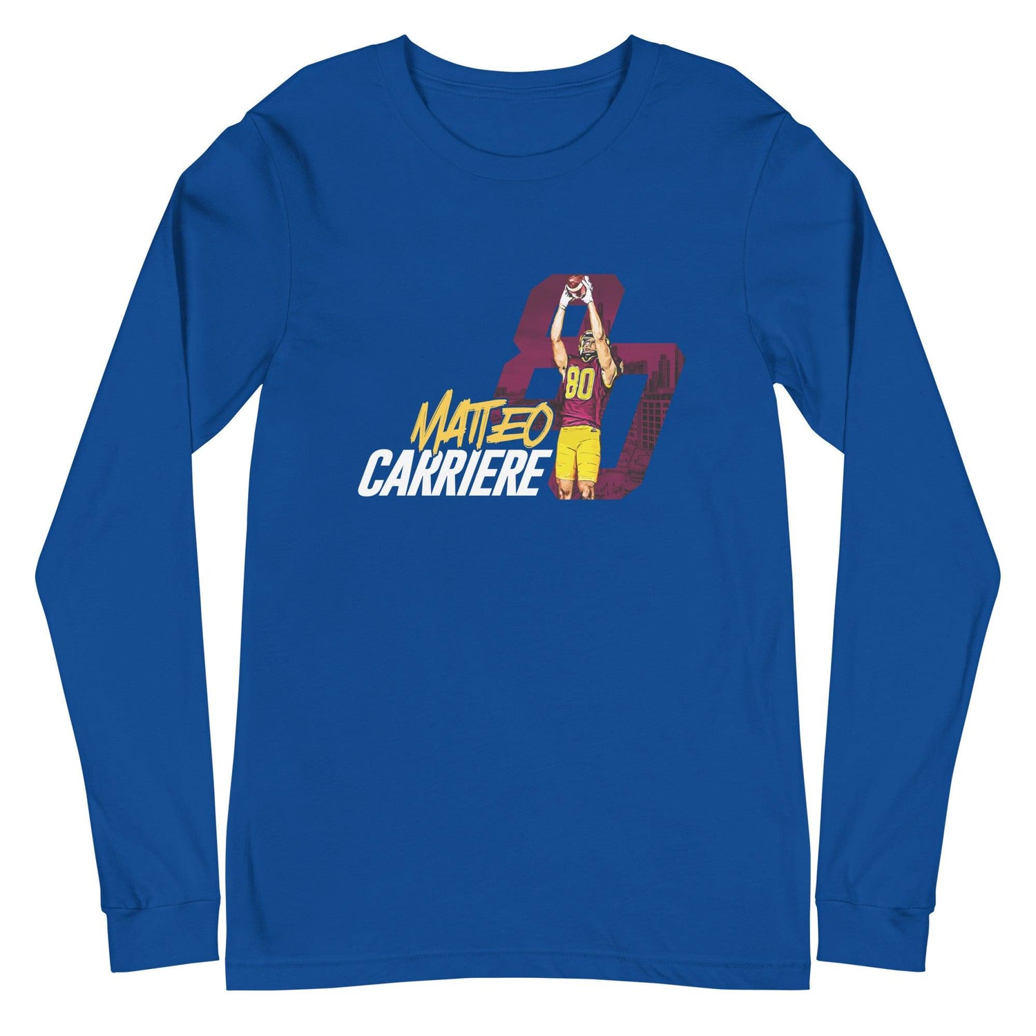 Matteo Carriere "Gameday" Long Sleeve Tee - Fan Arch