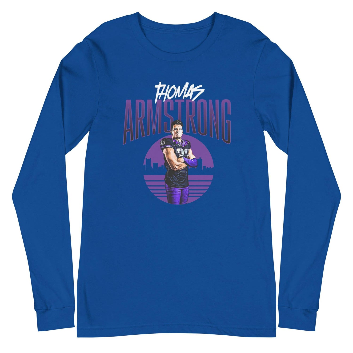 Thomas Armstrong "Gameday" Long Sleeve Tee - Fan Arch