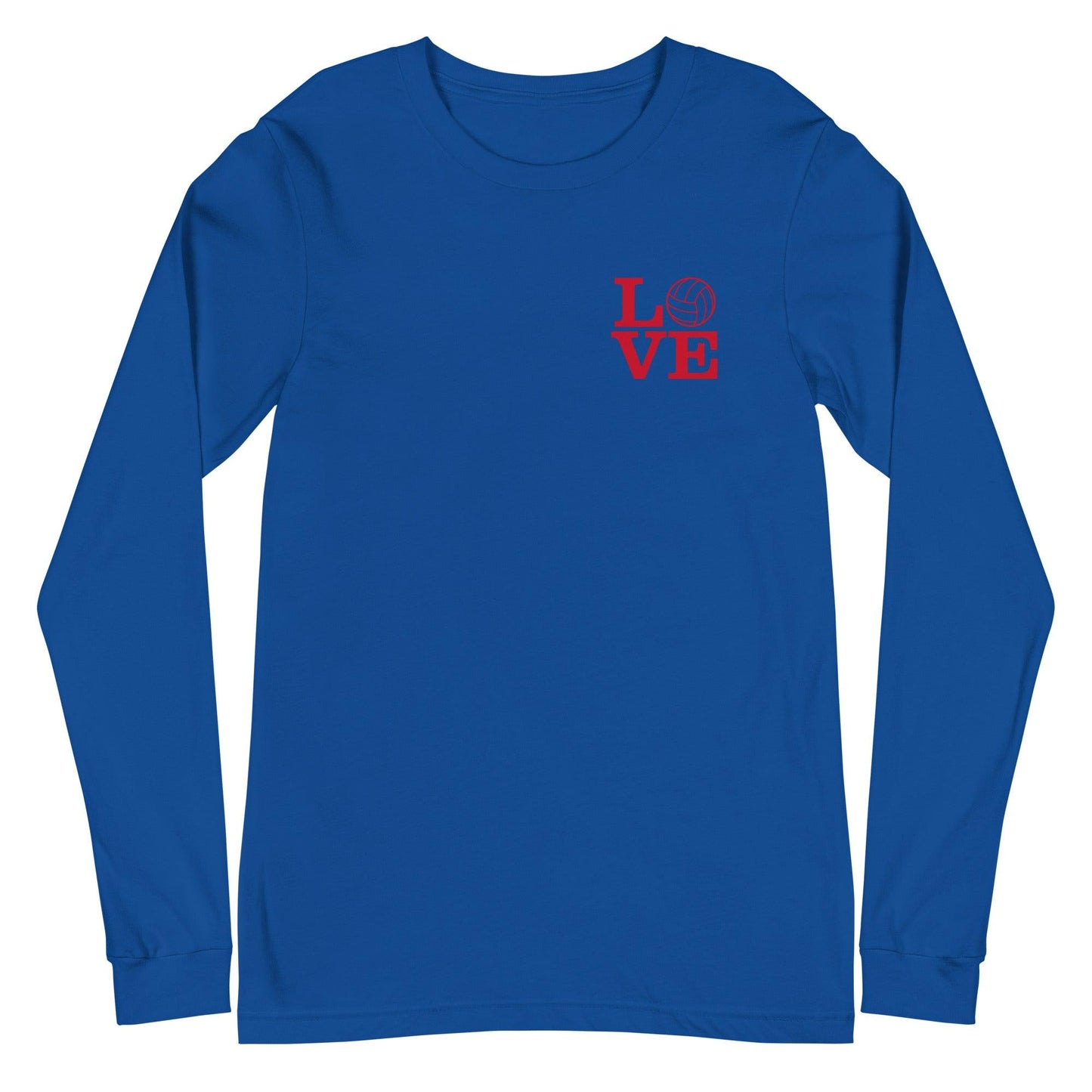 Love Volleyball Long Sleeve Tee - Fan Arch