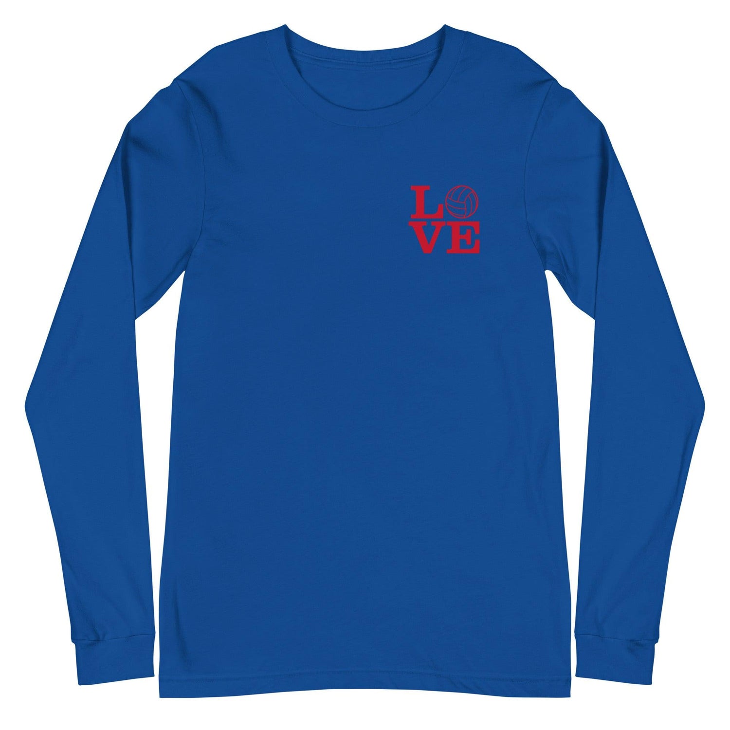 Love Volleyball Long Sleeve Tee - Fan Arch