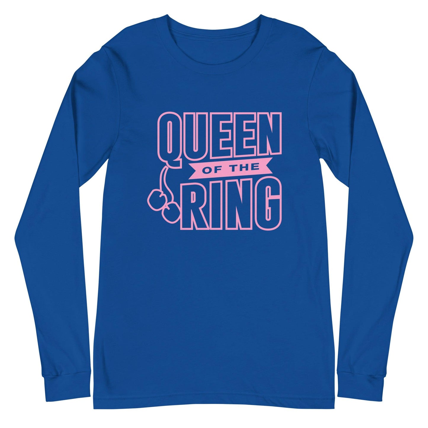 Queen Of the Ring Long Sleeve Tee - Fan Arch