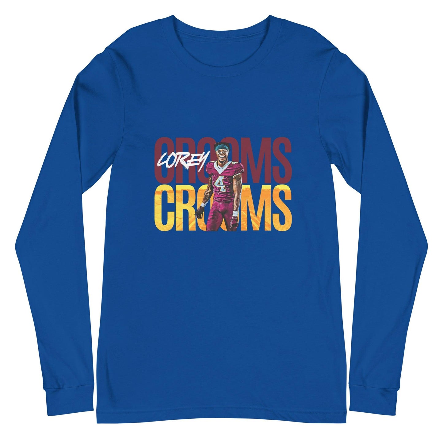 Corey Crooms "Gameday" Long Sleeve Tee - Fan Arch