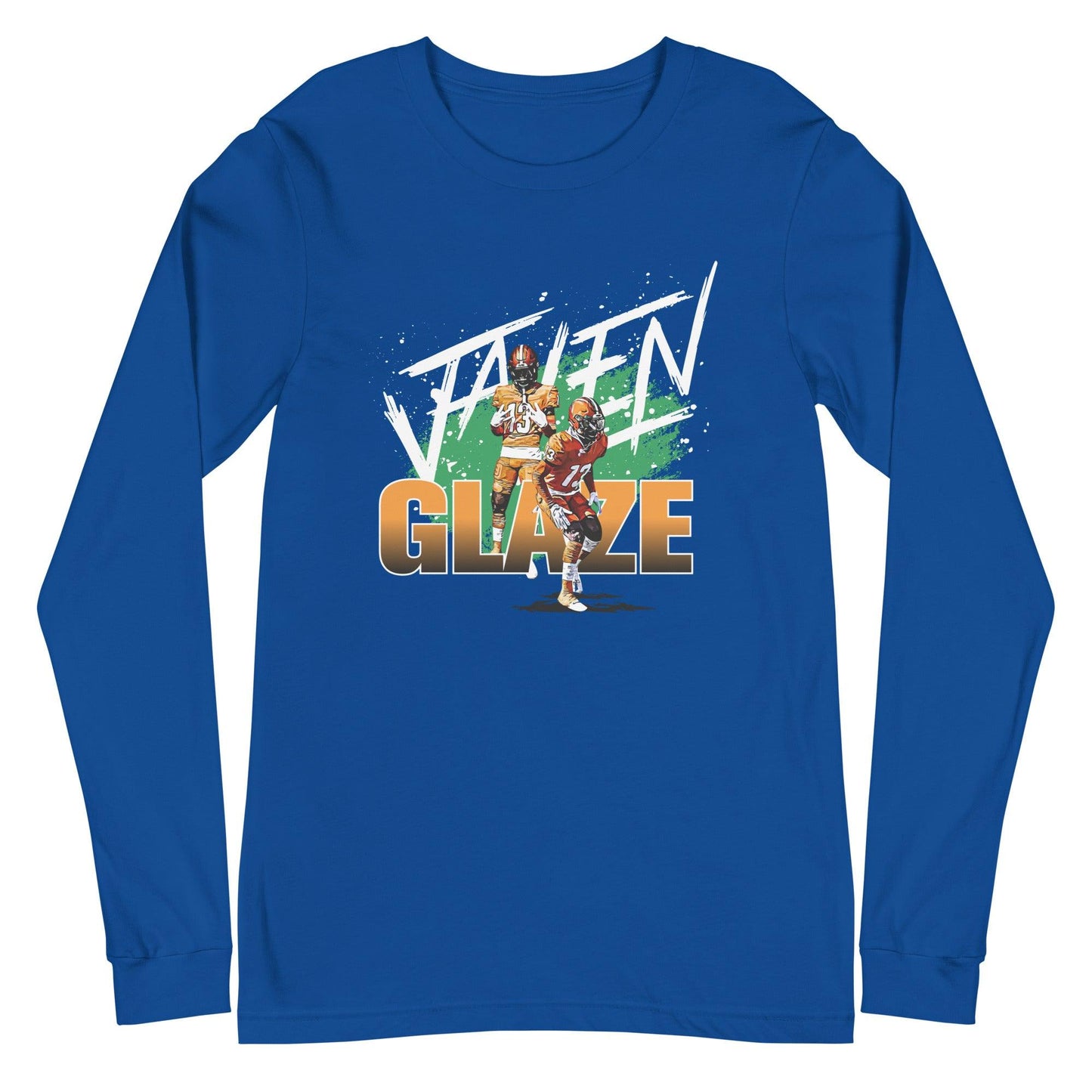 Jalen Glaze "Gameday" Long Sleeve Tee - Fan Arch