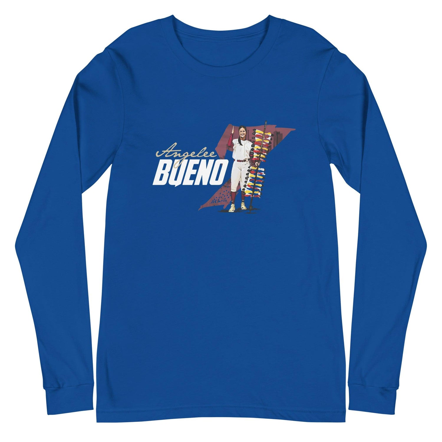 Angelee Bueno "Gameday" Long Sleeve Tee - Fan Arch