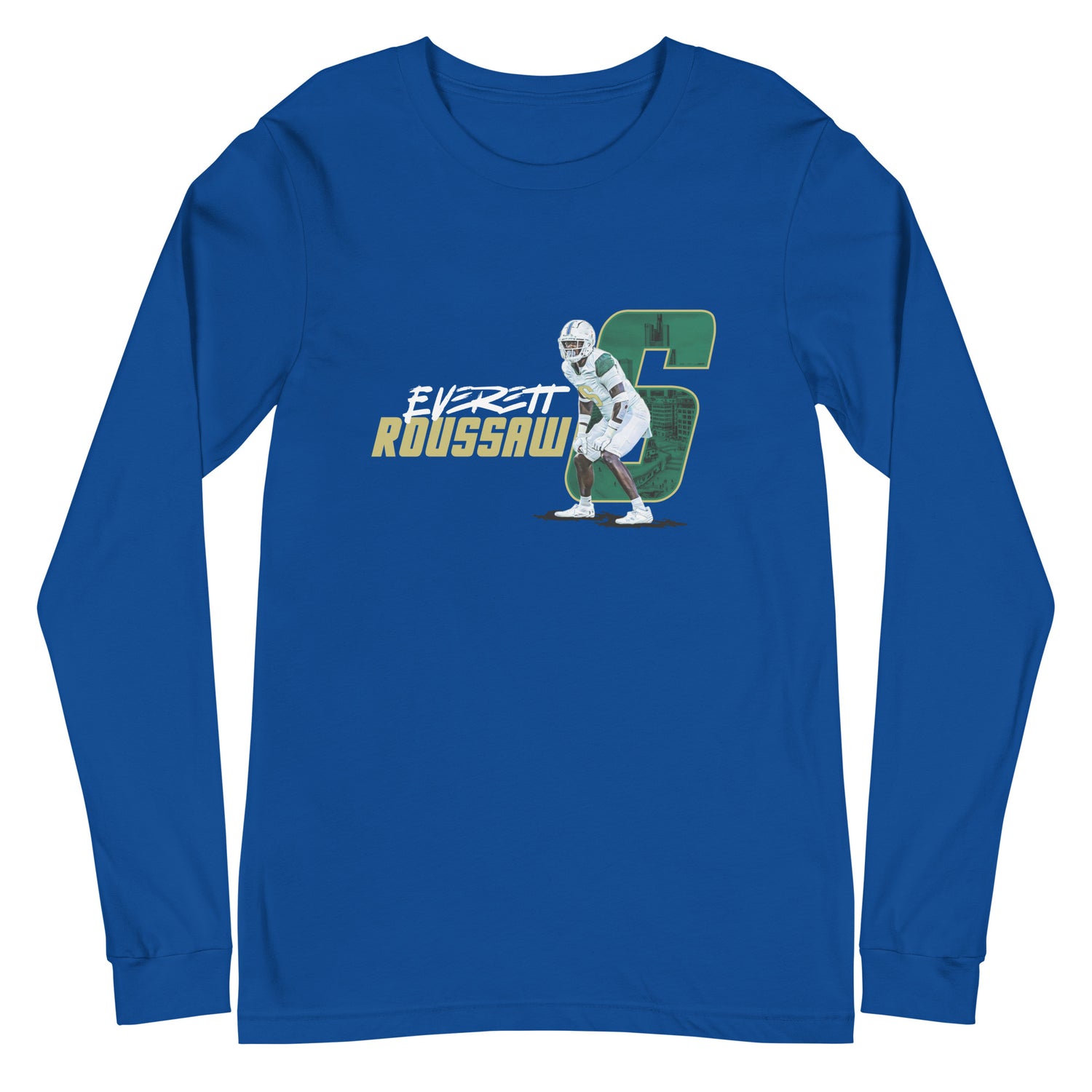 Everett Roussaw "Gameday" Long Sleeve Tee - Fan Arch