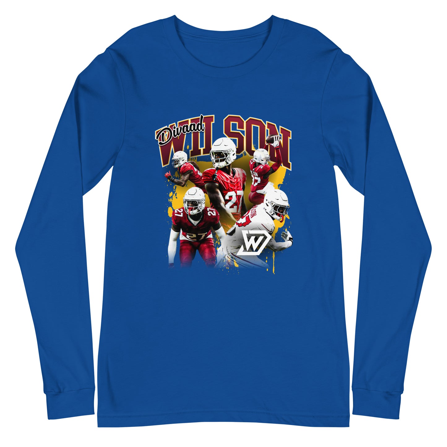 Divaad Wilson "Vintage" Long Sleeve Tee