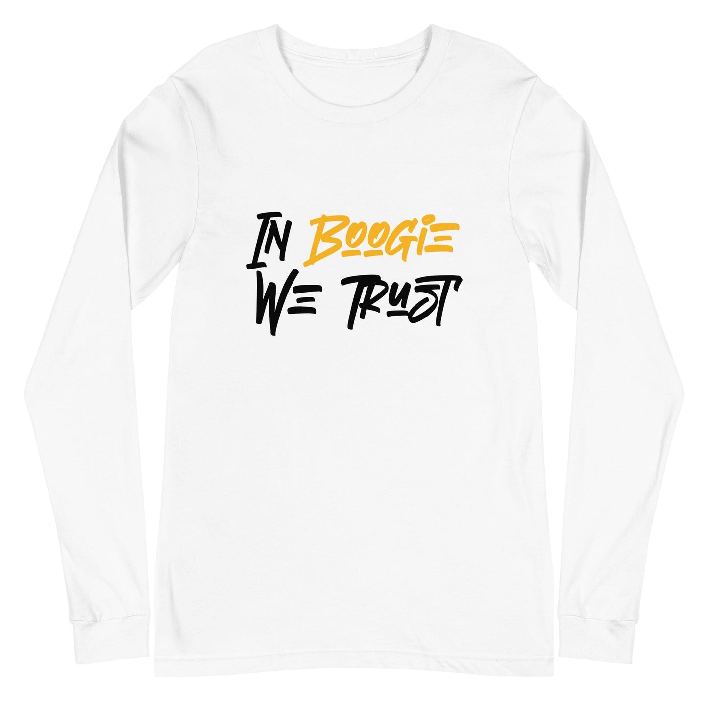 Boogie Roberts "We Trust" Long Sleeve Tee - Fan Arch