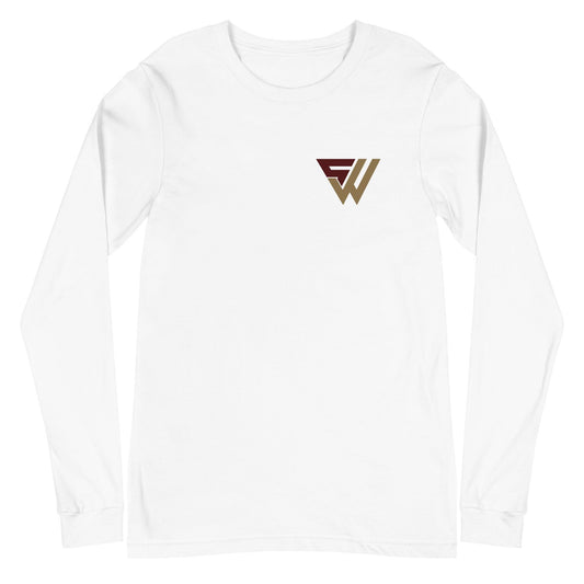 Sedrickia Wynn "Essential" Long Sleeve Tee - Fan Arch