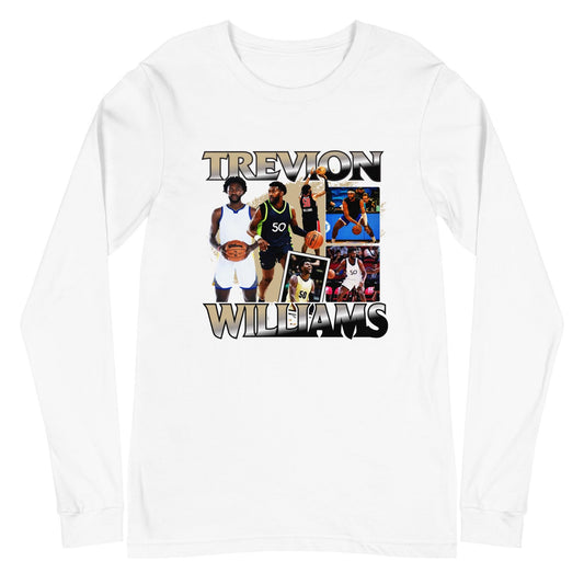 Trevion Williams "Vintage" Long Sleeve Tee - Fan Arch