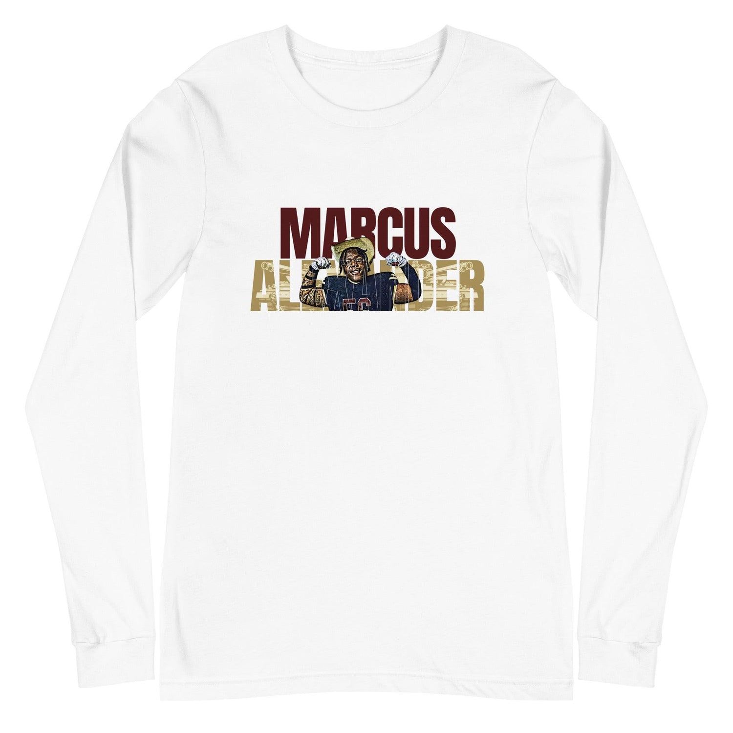 Marcus Alexander "Gameday" Long Sleeve Tee - Fan Arch