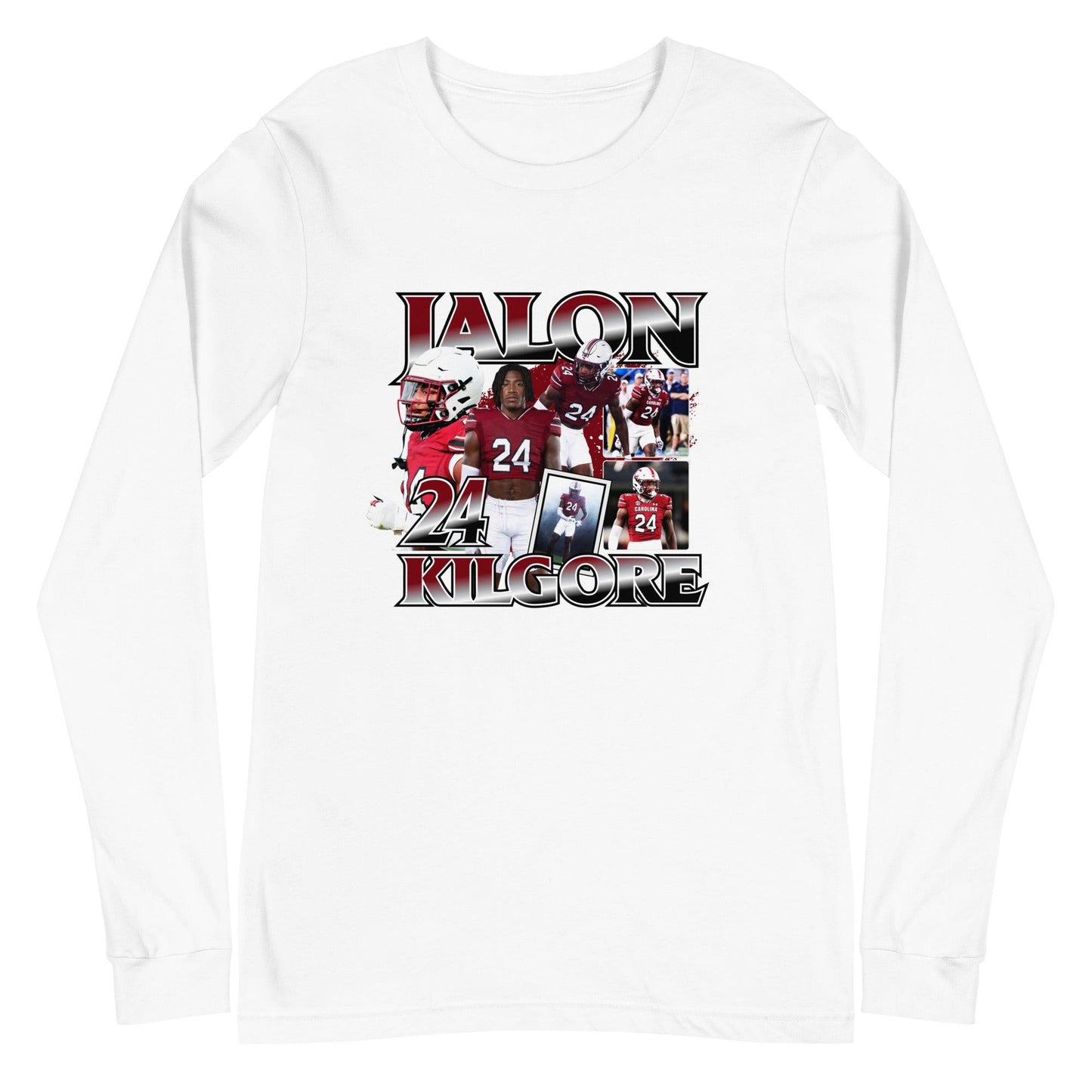 Jalon Kilgore "Vintage" Long Sleeve Tee - Fan Arch