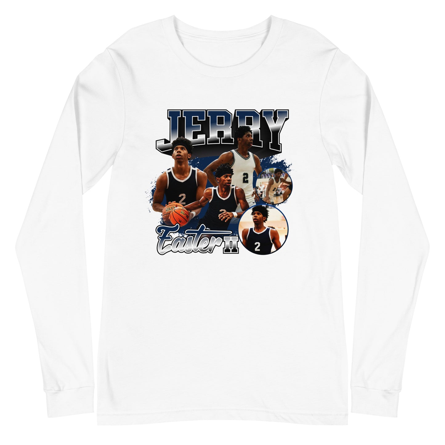 Jerry Easter "Vintage" Long Sleeve Tee - Fan Arch