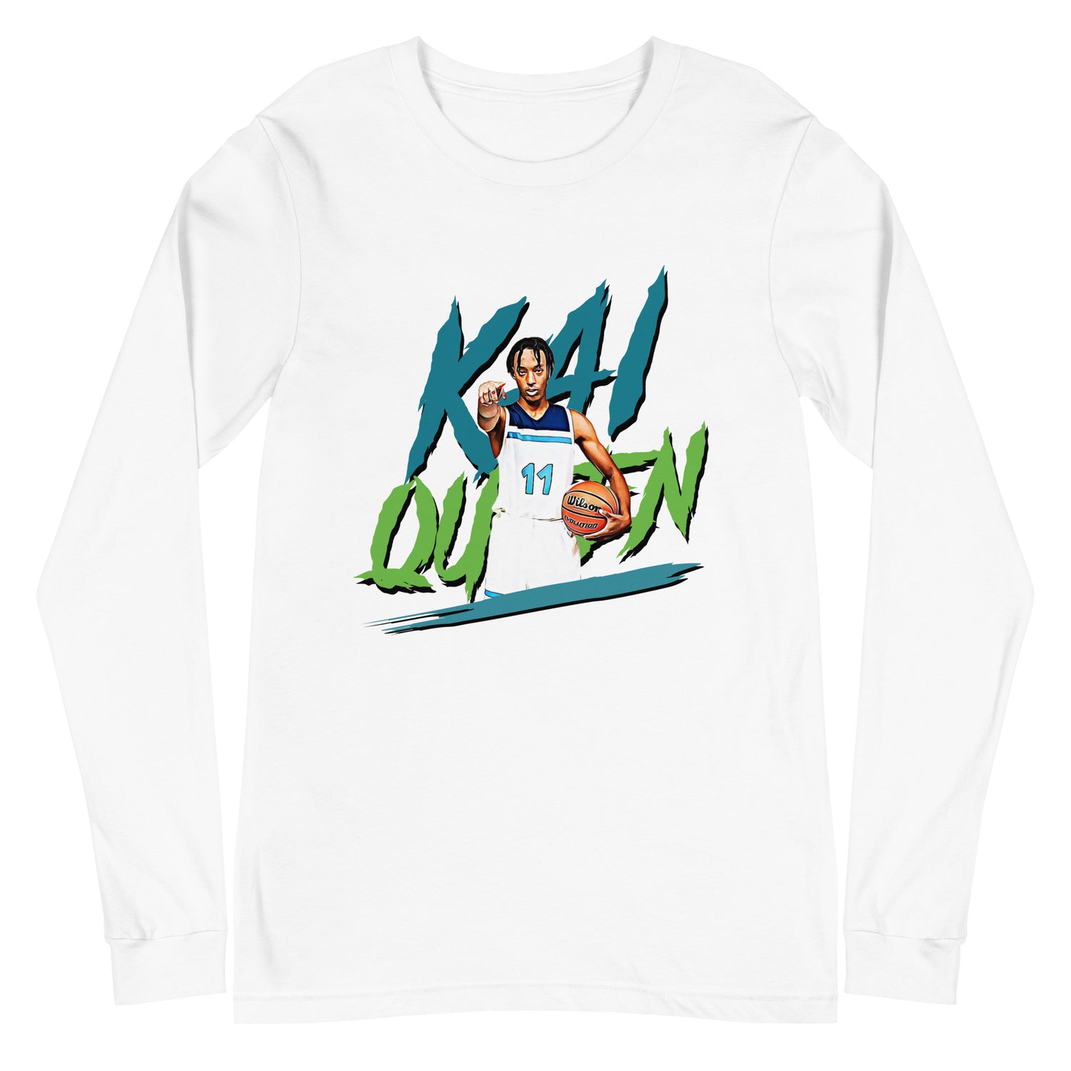 Kai Queen "Gameday" Long Sleeve Tee - Fan Arch