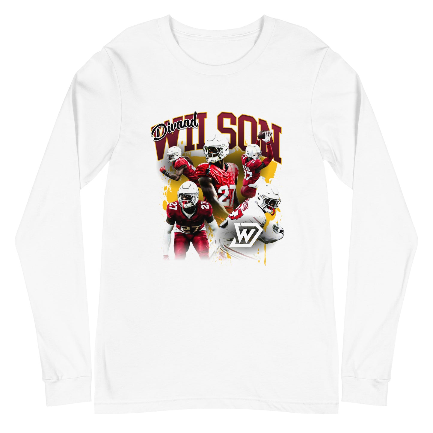 Divaad Wilson "Vintage" Long Sleeve Tee