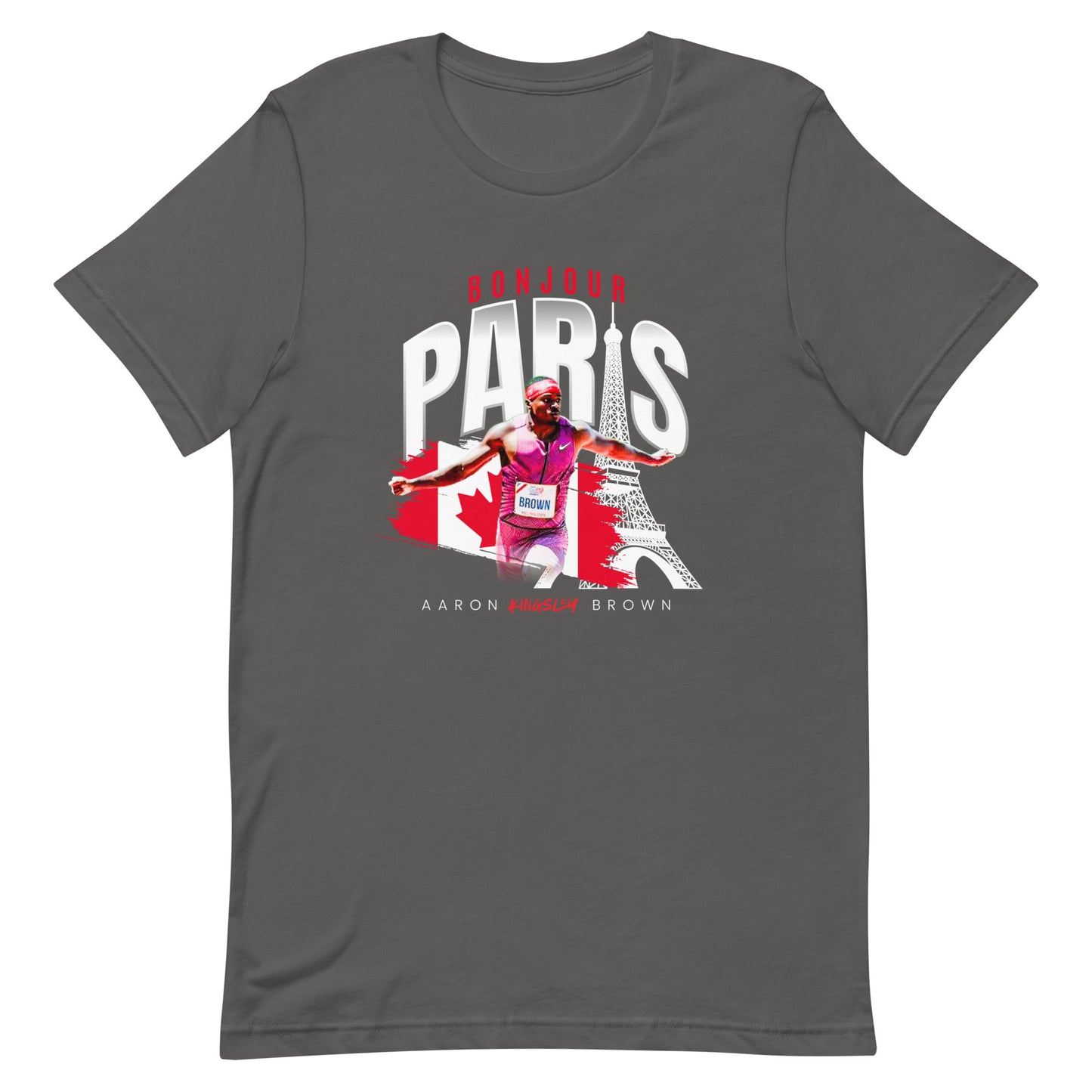 Aaron Kingsley Brown "Paris 2024" t-shirt