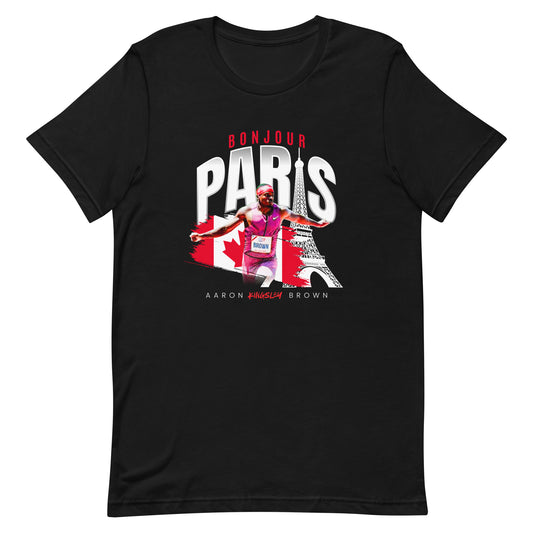 Aaron Kingsley Brown "Paris 2024" t-shirt