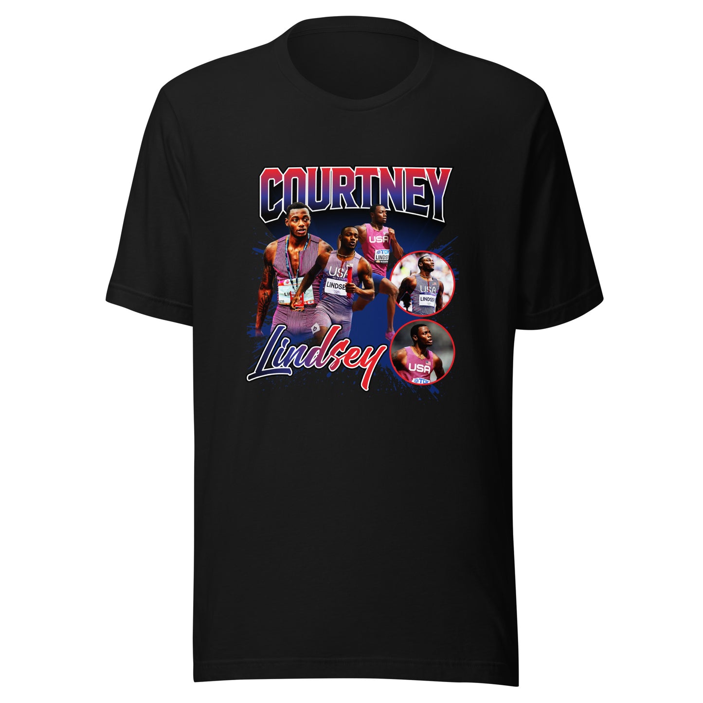 Courtney Lindsey "Vintage" t-shirt