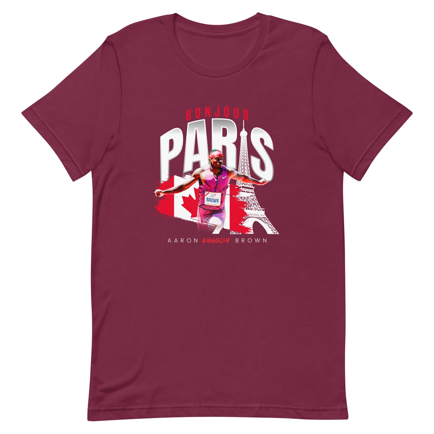 Aaron Kingsley Brown "Paris 2024" t-shirt