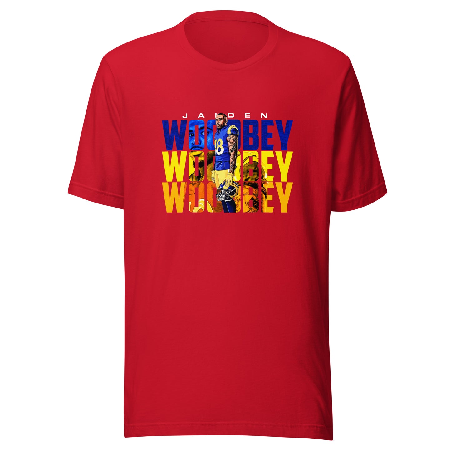 Jaiden Woodbey "Gameday RAMS" t-shirt