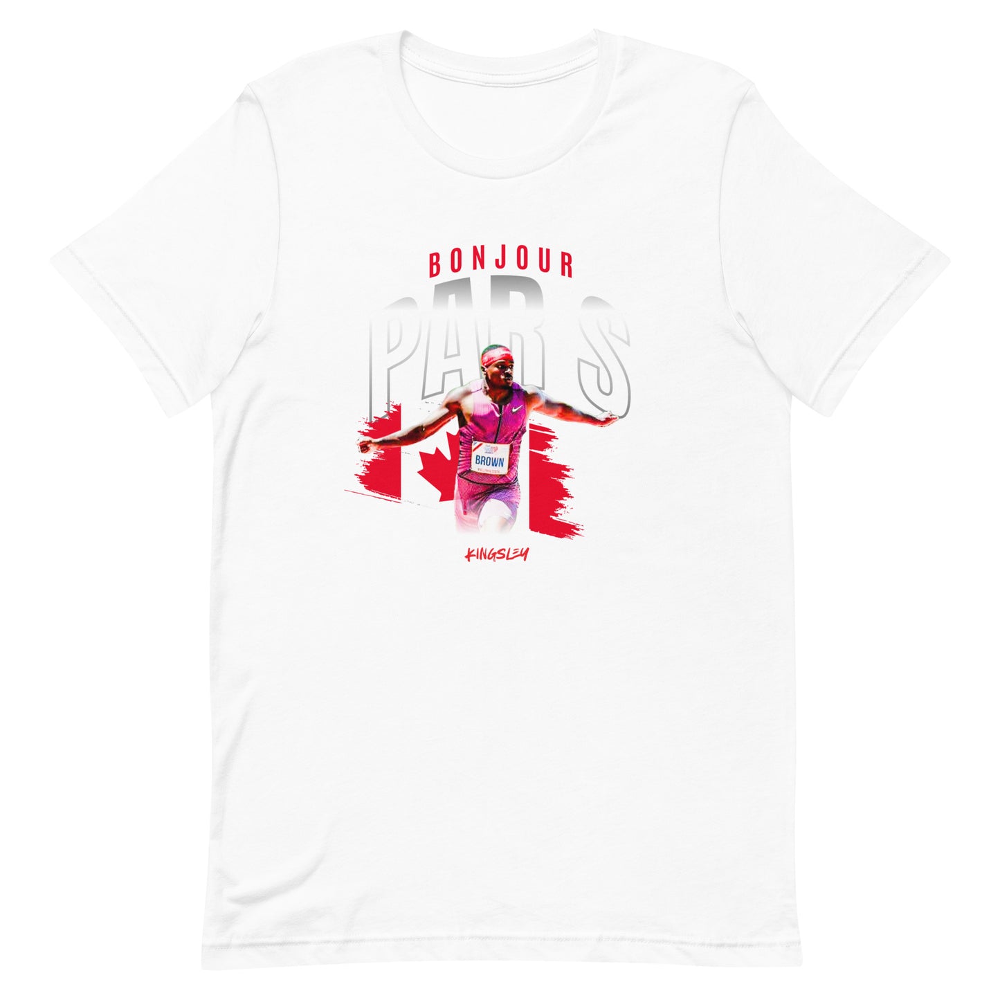 Aaron Kingsley Brown "Paris 2024" t-shirt