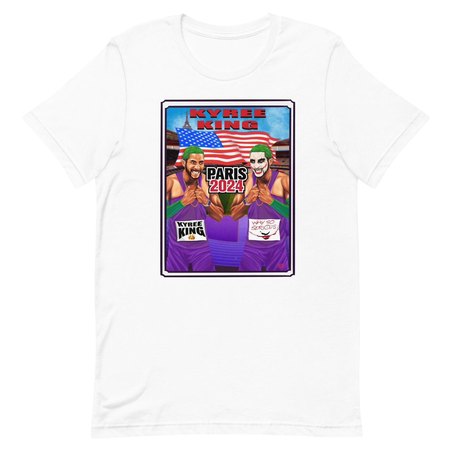 Kyree King "Paris 2024" t-shirt