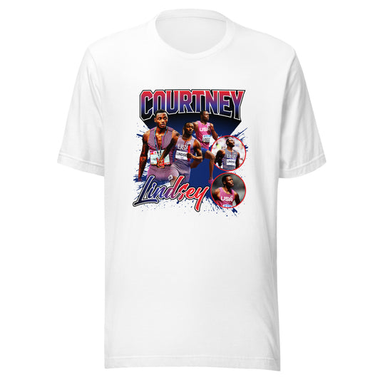 Courtney Lindsey "Vintage" t-shirt