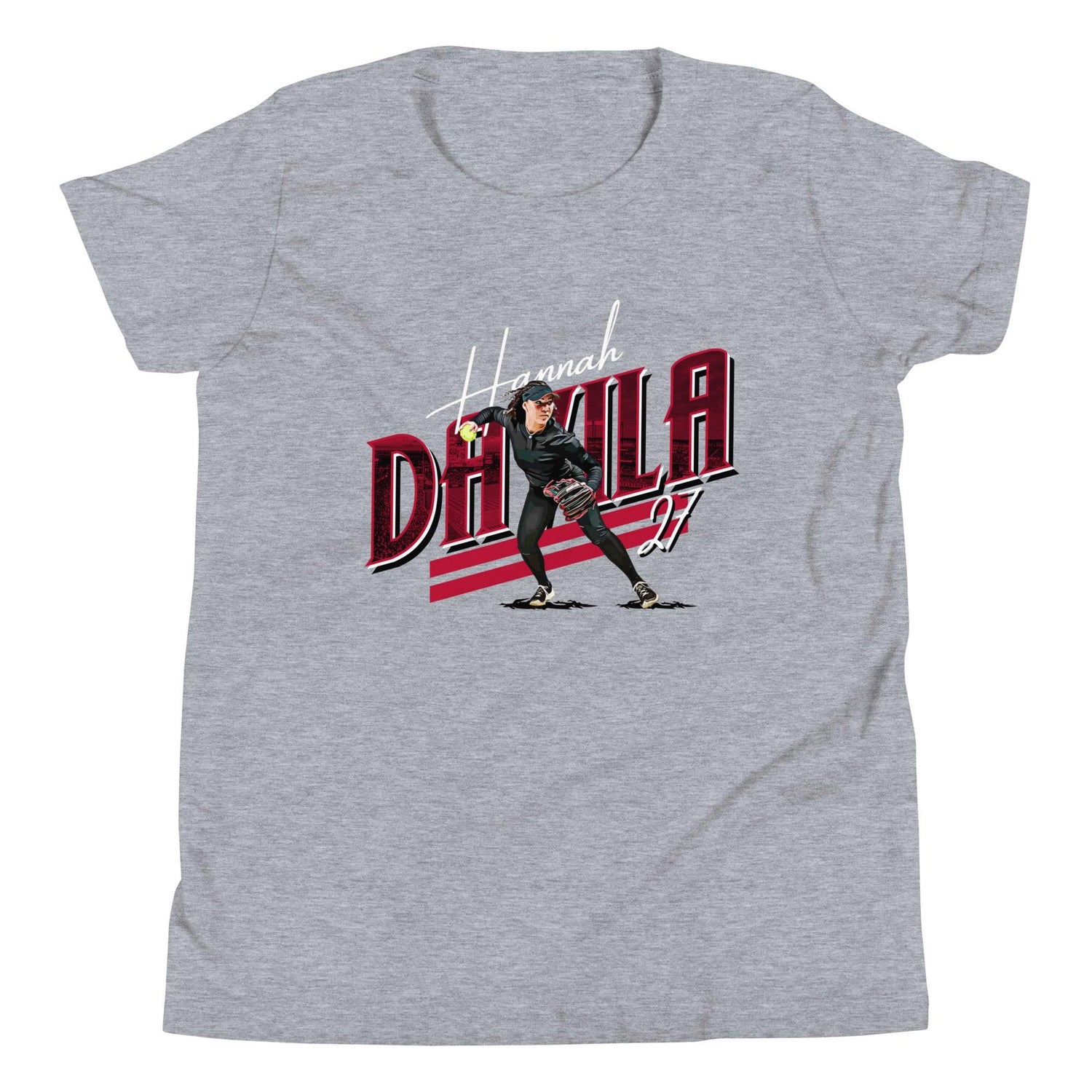 Hannah Davila "Gameday" Youth T-Shirt - Fan Arch