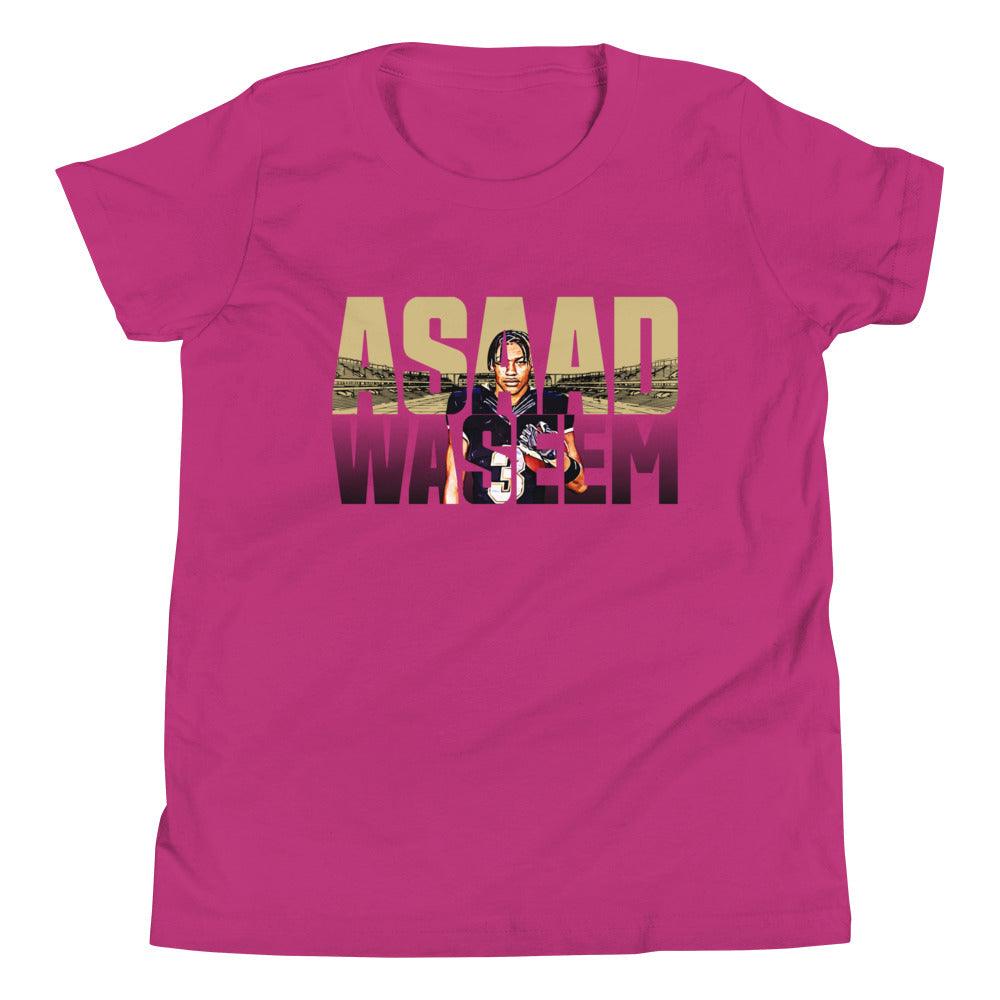 Asaad Waseem "Gameday" Youth T-Shirt - Fan Arch