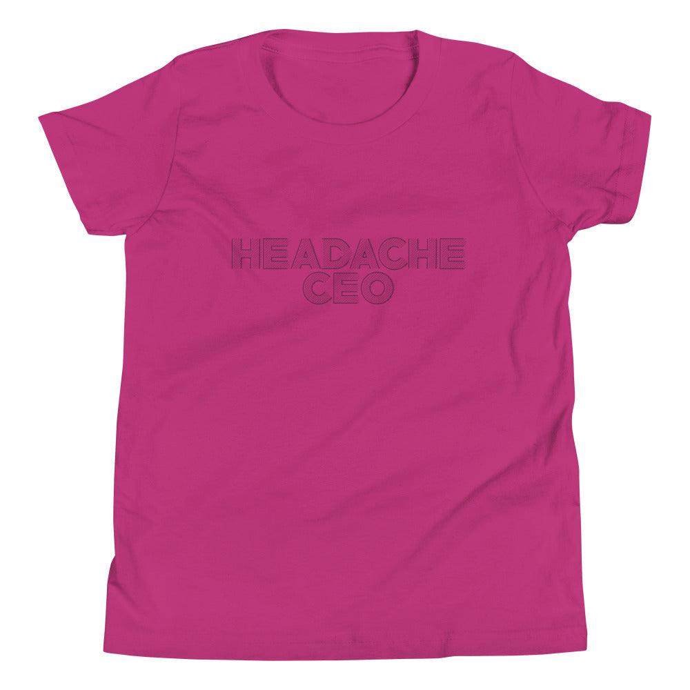 Raylen Wilson "Headache CEO" Youth T-Shirt - Fan Arch