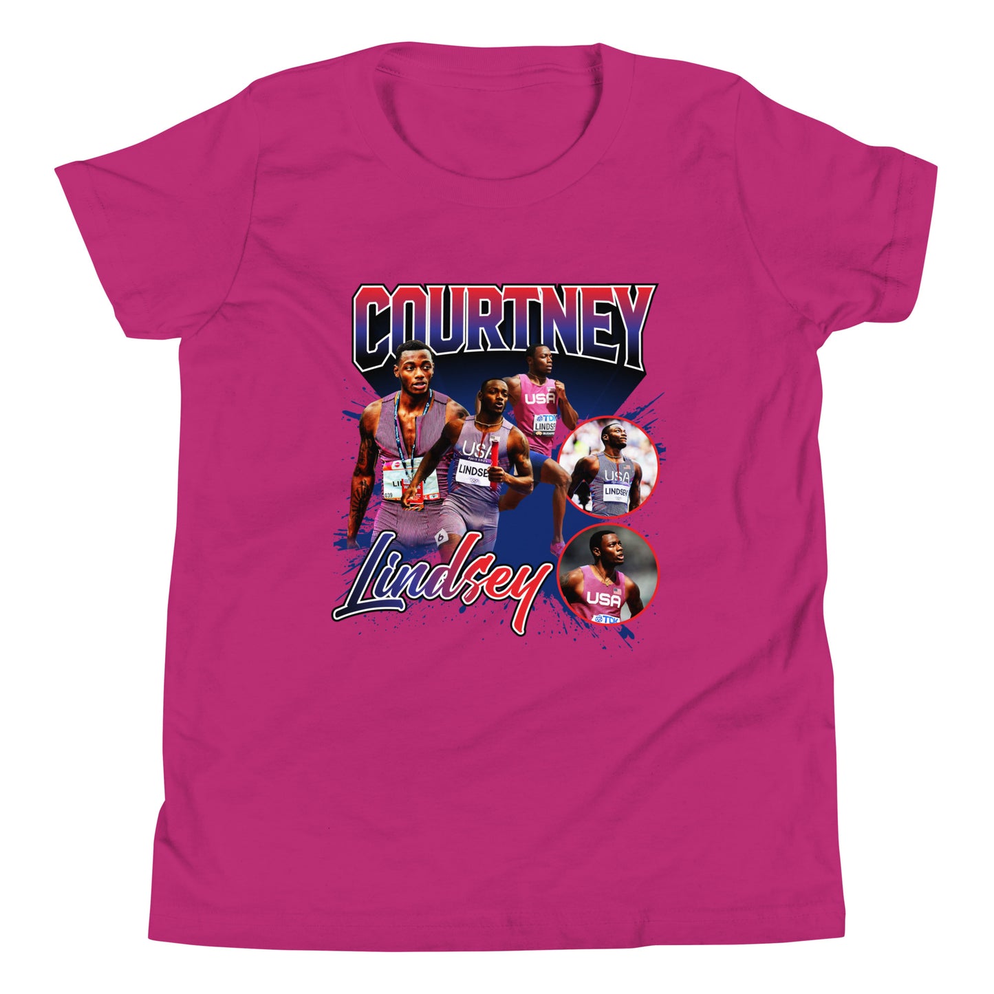 Courtney Lindsey "Vintage" Youth T-Shirt