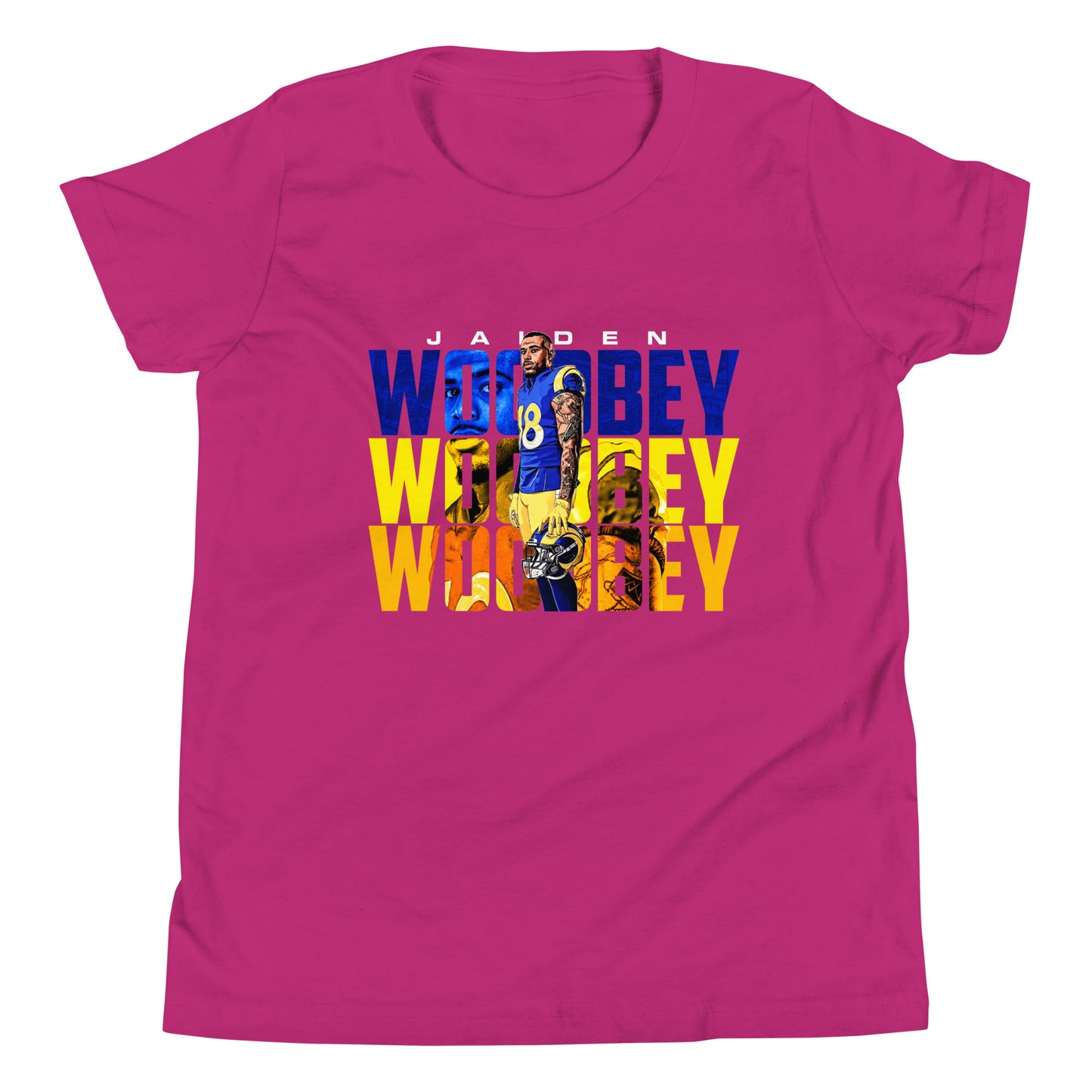 Jaiden Woodbey "Gameday RAMS" Youth T-Shirt