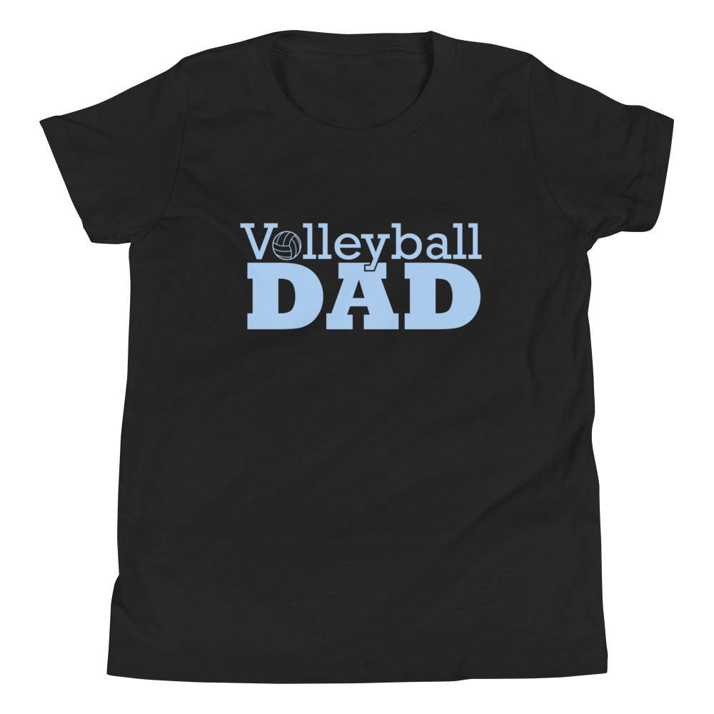 Volleyball Dad Youth T-Shirt - Fan Arch