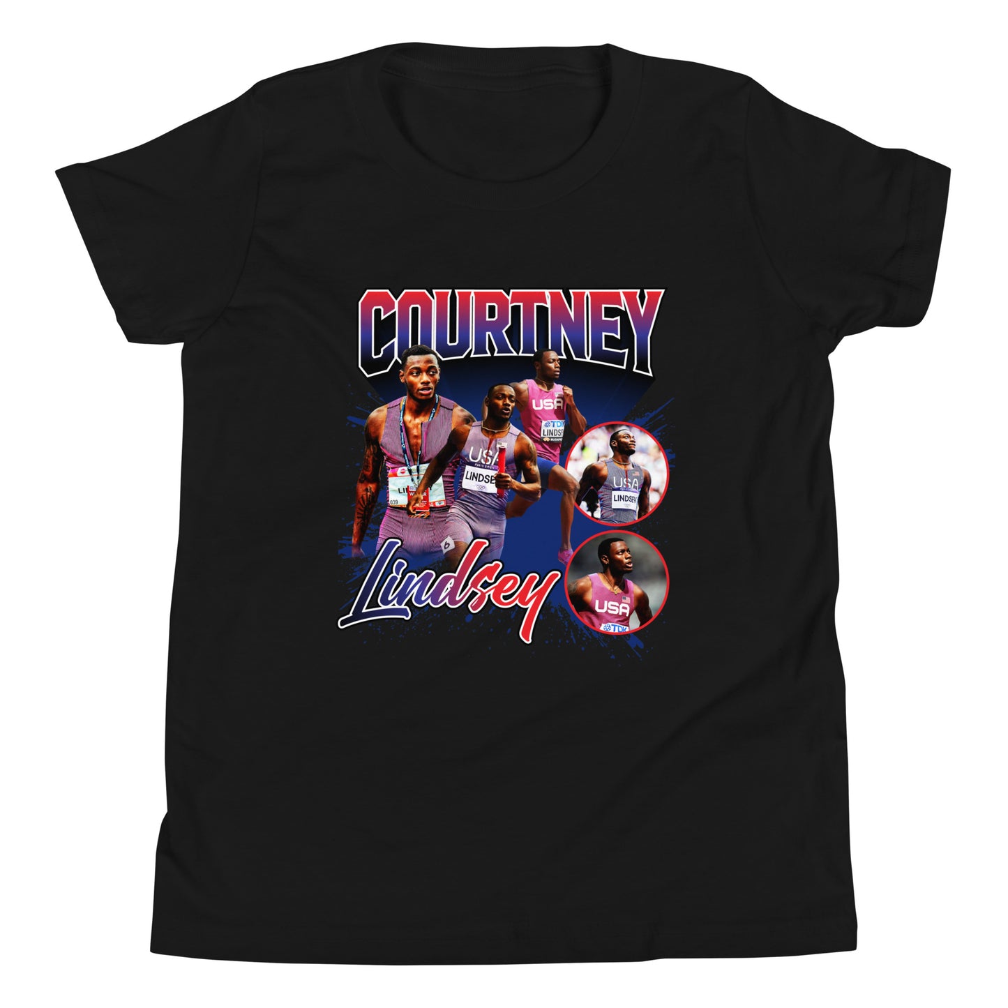 Courtney Lindsey "Vintage" Youth T-Shirt