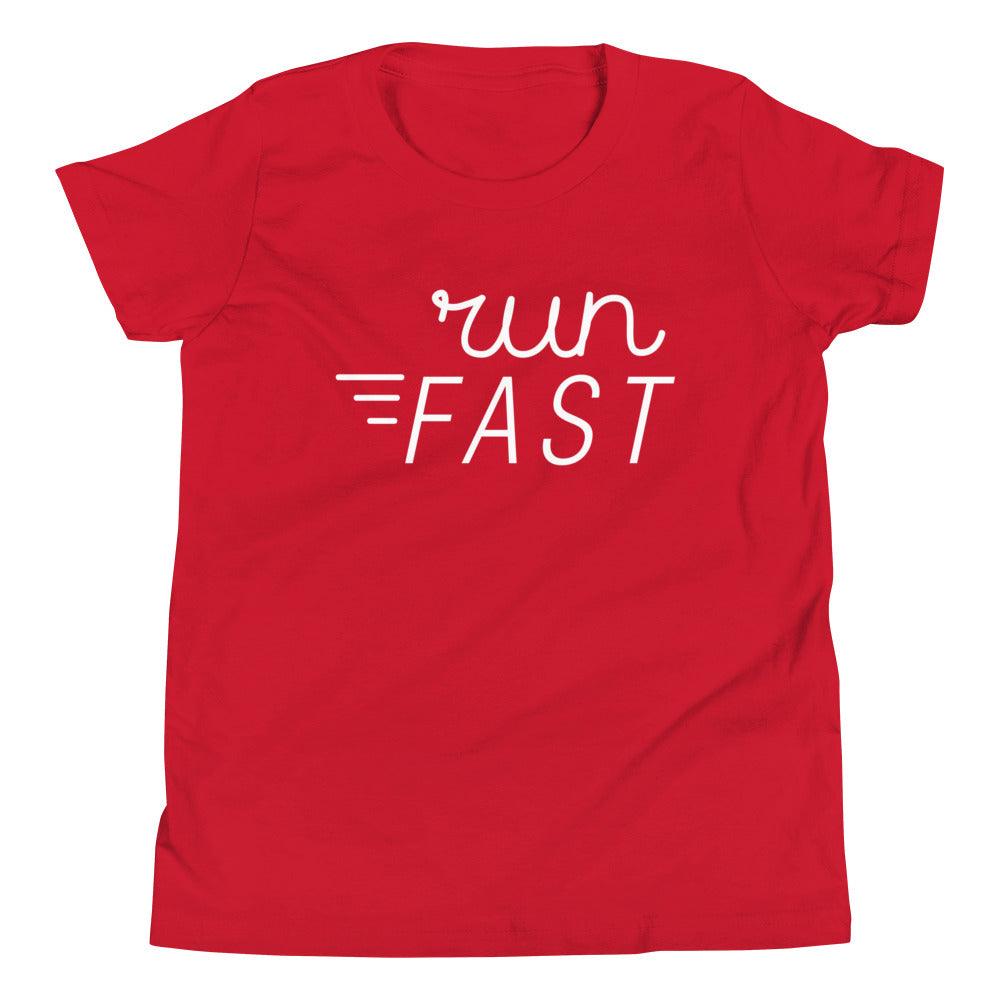 Run Fast Youth T-Shirt - Fan Arch