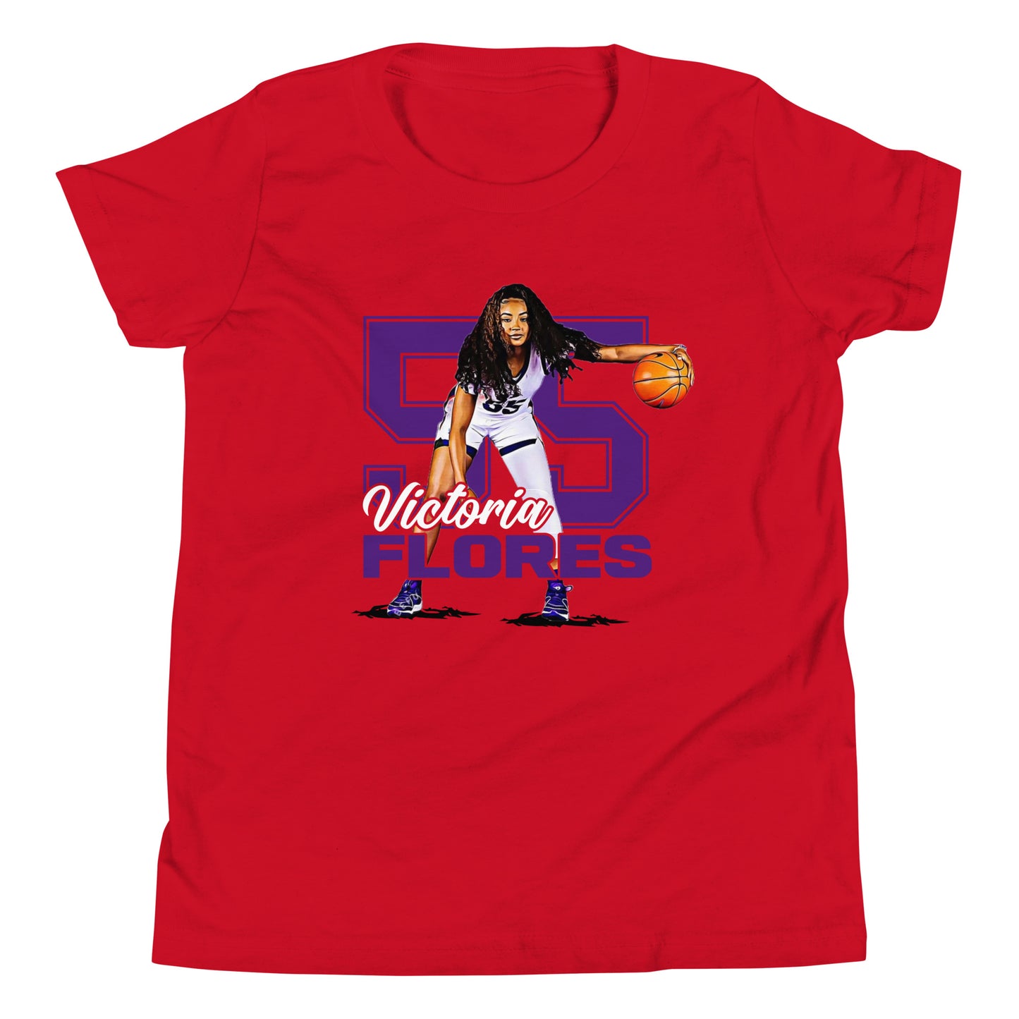 Victoria Flores "Gameday" Youth T-Shirt - Fan Arch