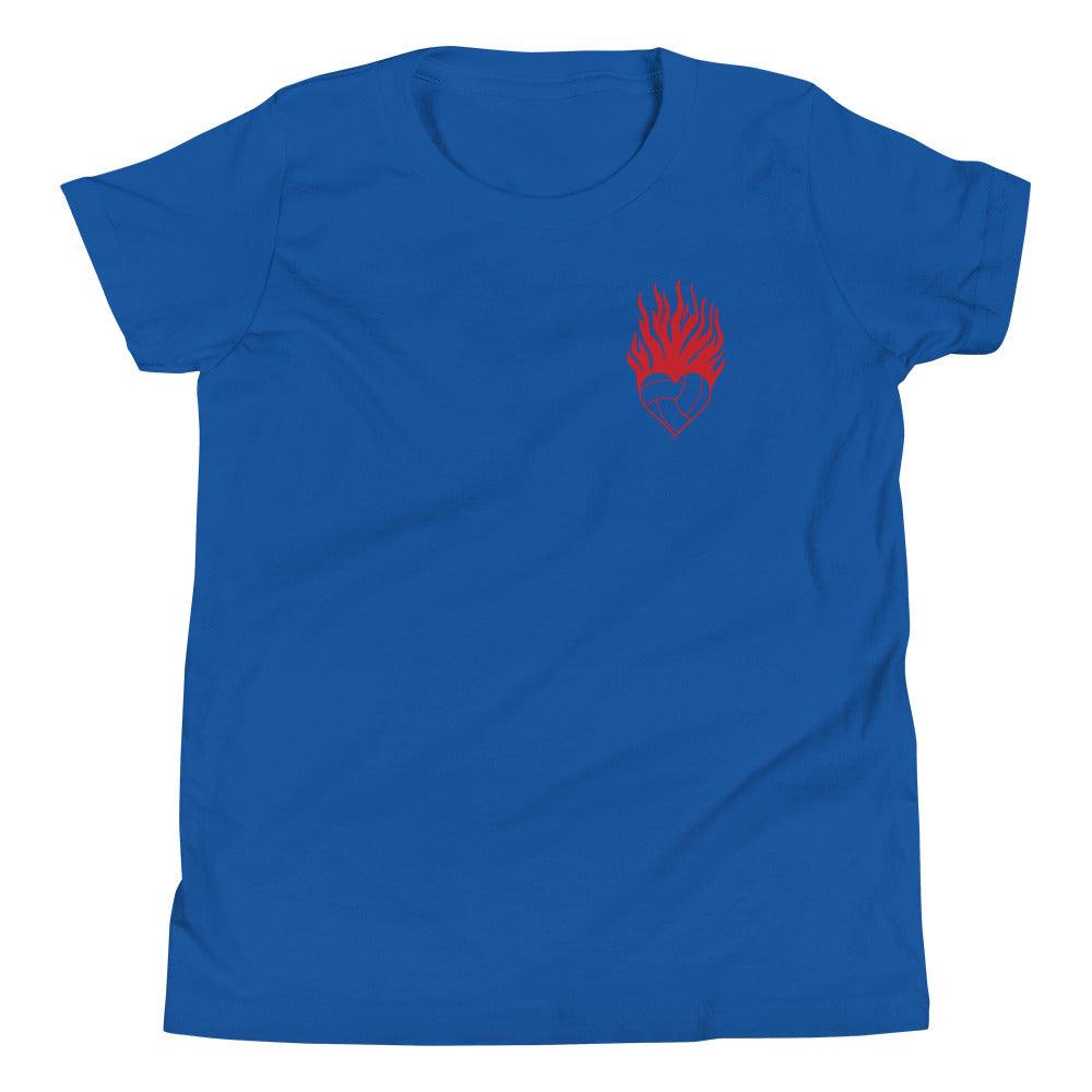 Volleyball Heart Youth T-Shirt - Fan Arch